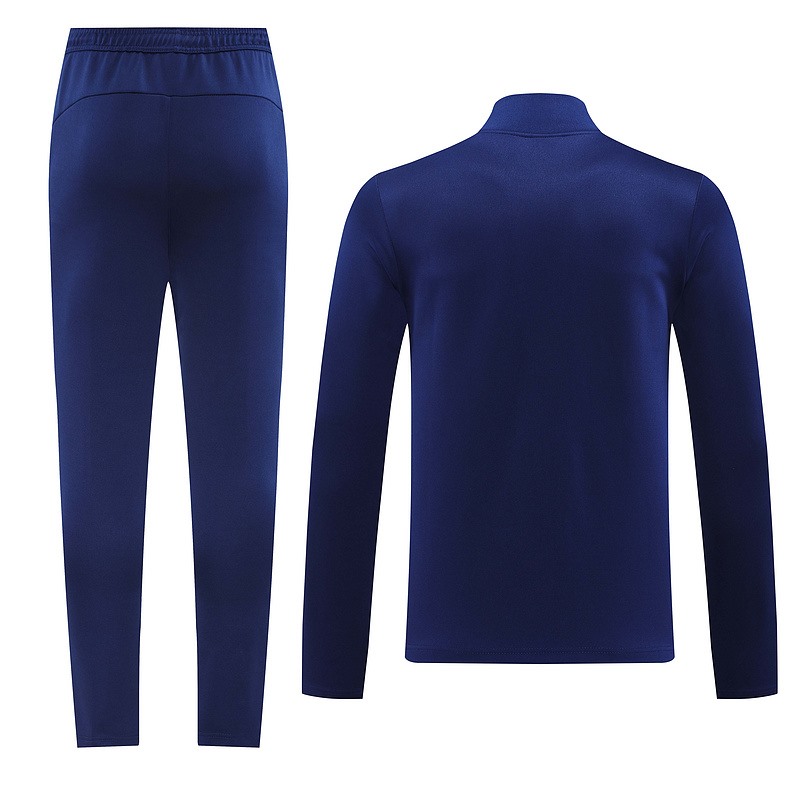 2024 Puma Royal Blue Jacket Training Suit Set Football Team Shirt Sports Fashion