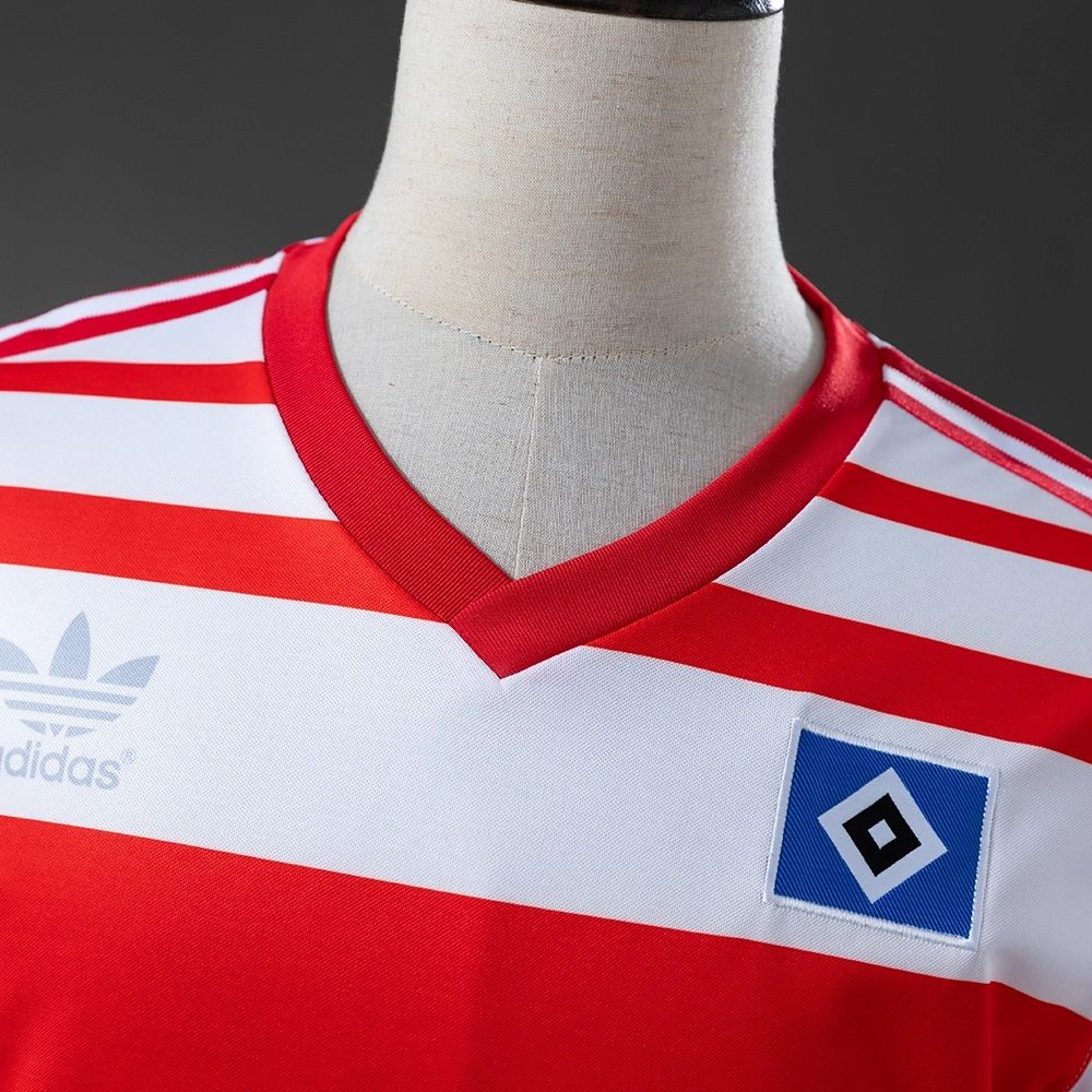 Retro Hamburger SV 1983 Home White jersey Fan Version