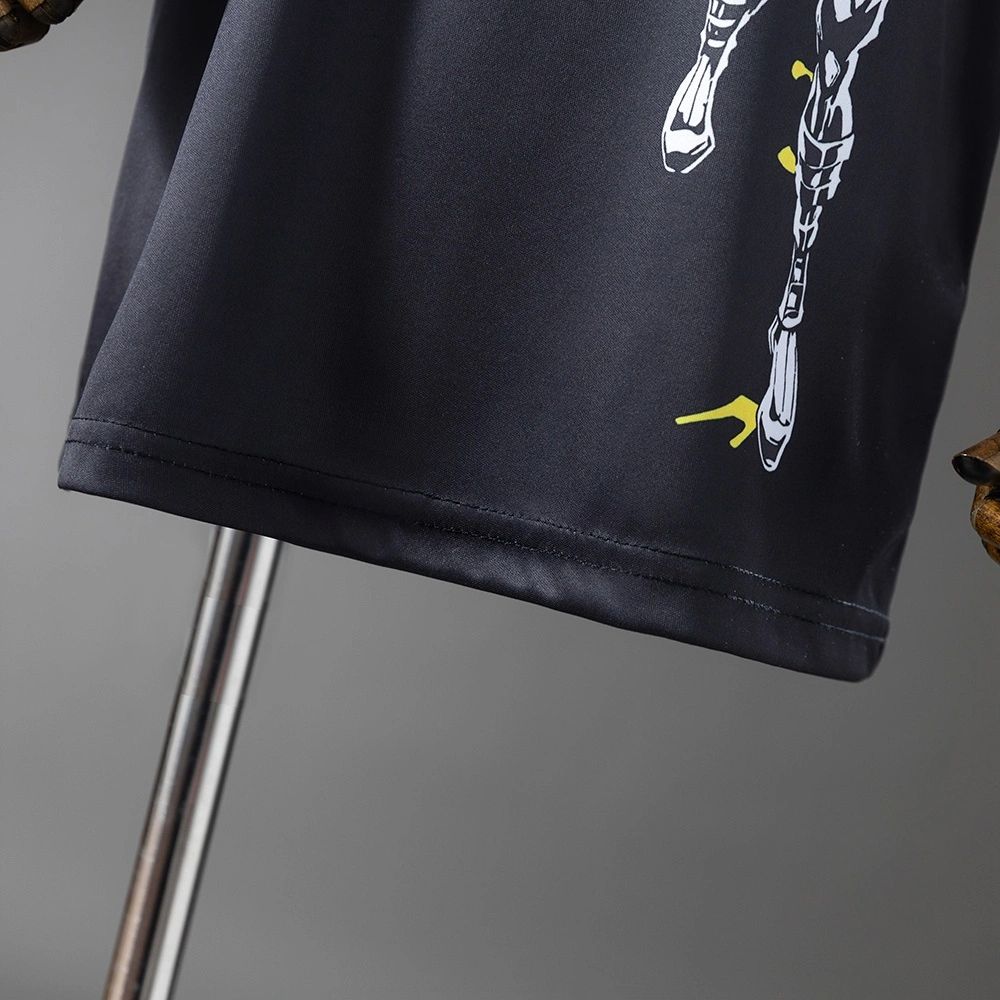 25/26 Real Madrid Marvel Comics Black jersey kids Kits size: 16-28