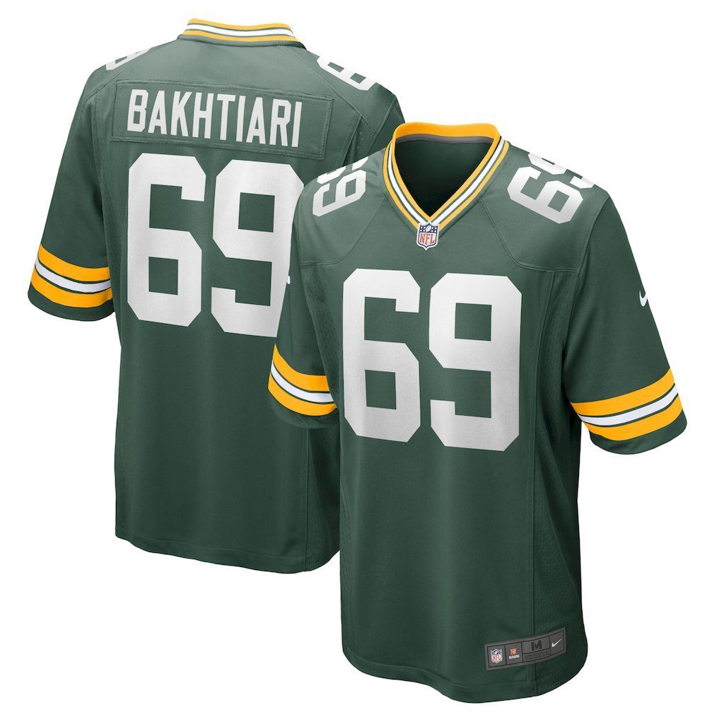NFL Green Bay Packers Jeysey BAKHTIARI #69