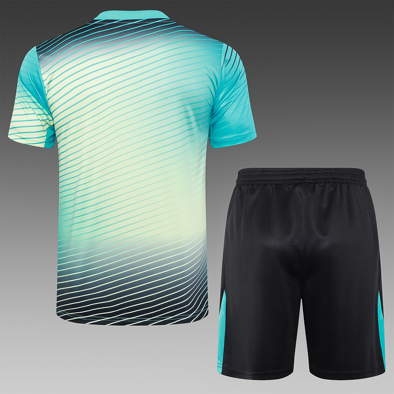 24/25 Korea Turquoise and White Training Set Shirt and Shorts