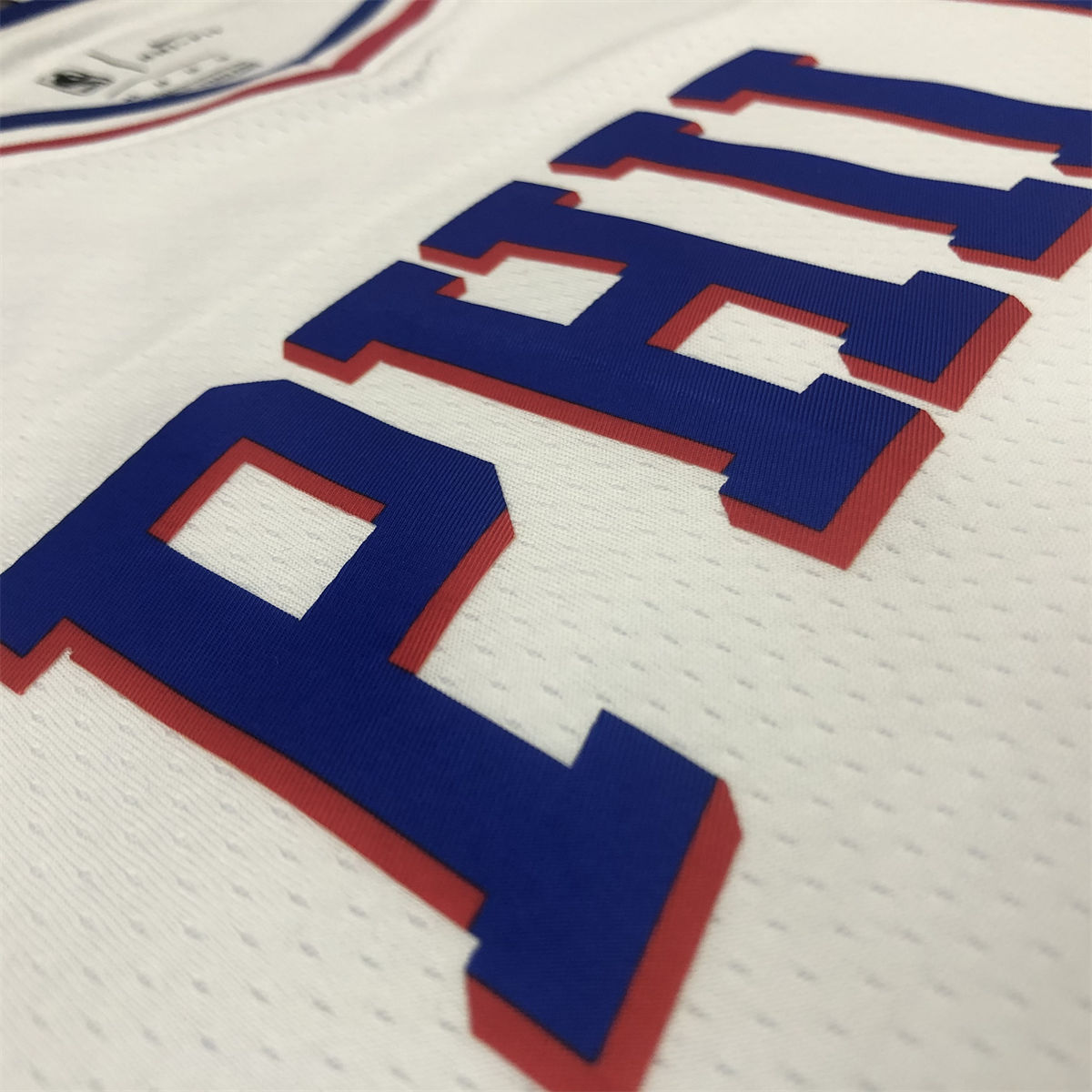 NBA Philadelphia 76ers V-Neck White Jersey SIMMONS#25 S-XXL