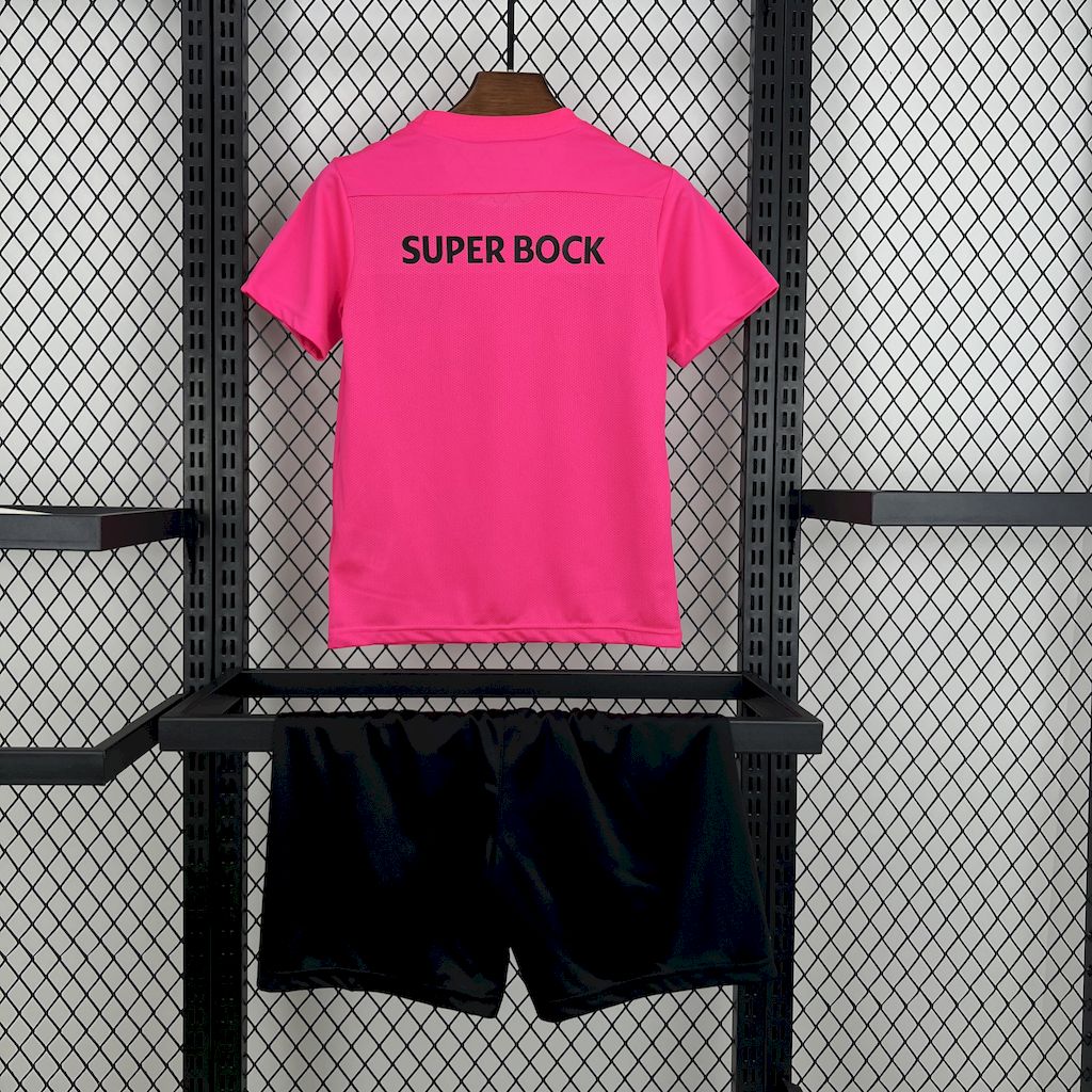 24/25 Sporting Pink October jersey Kid Kits Size 16-28
