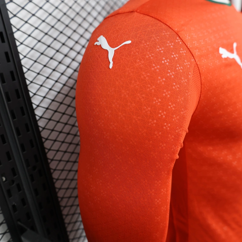 2025/26 Portugal Home Long Sleeve Jersey Player Version