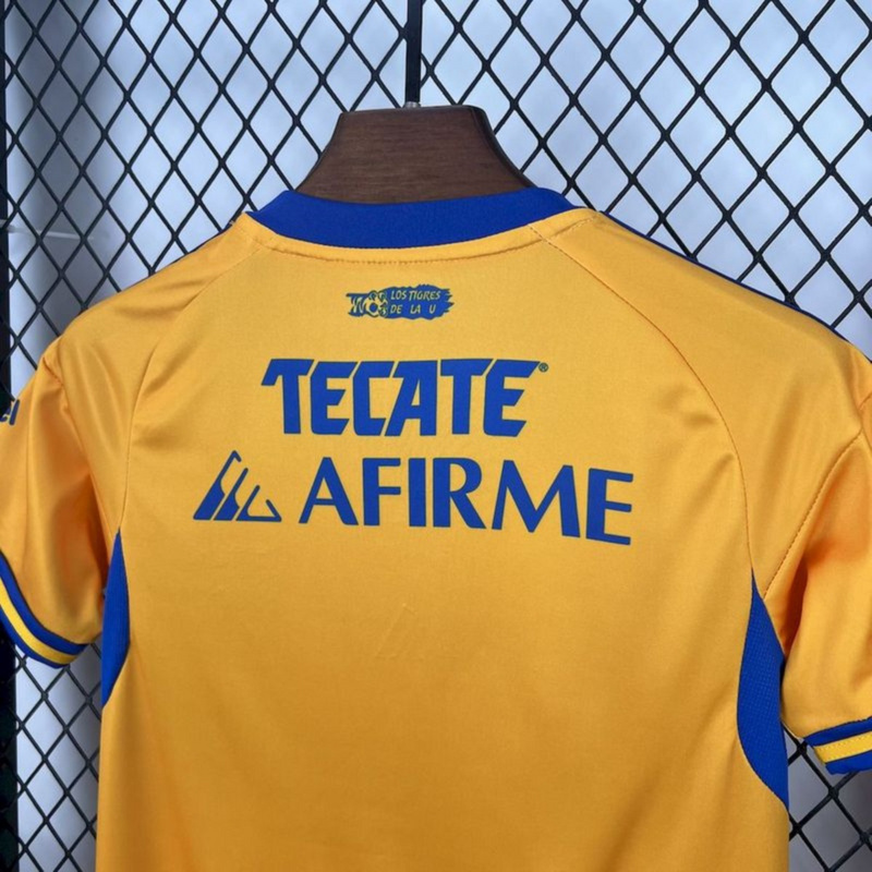 2025/26 Tigres UANL Home jersey Kid Kits Size 16-28
