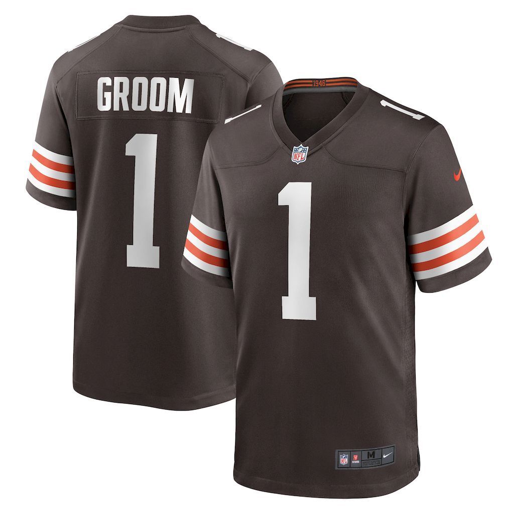 NFL Cleveland Browns Jeysey GROOM #1