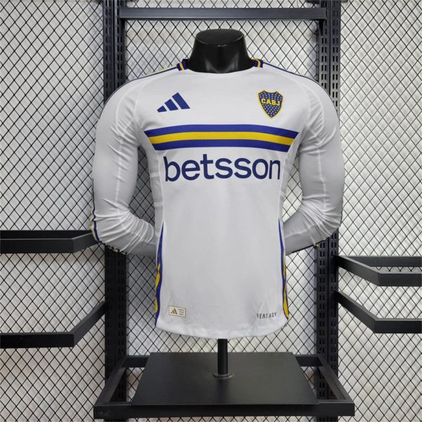 24/25 Boca Juniors away Jersey Long Sleeve Player Version