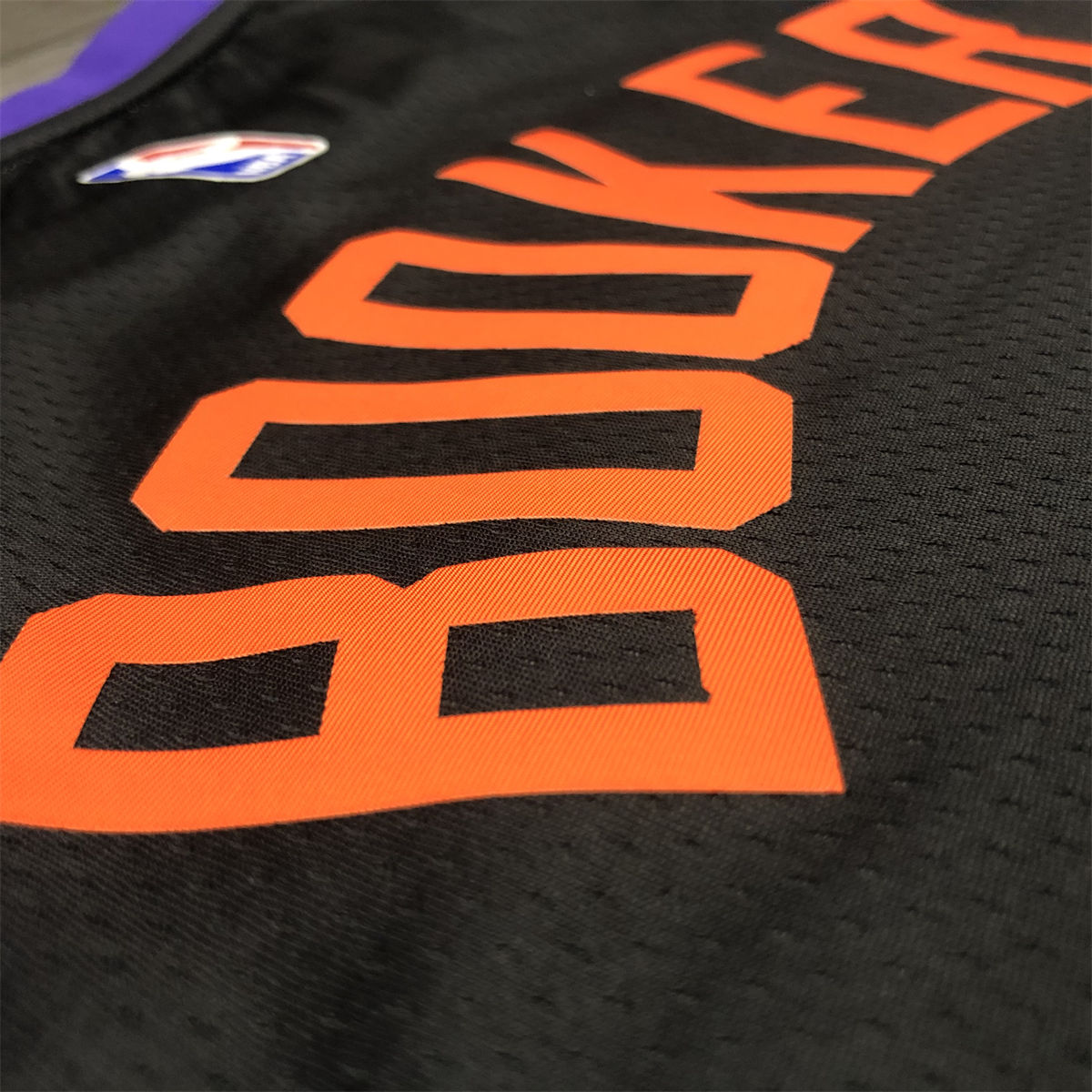 NBA Phoenix Suns Round neck Black jersey BOOKER#1 S-XXL