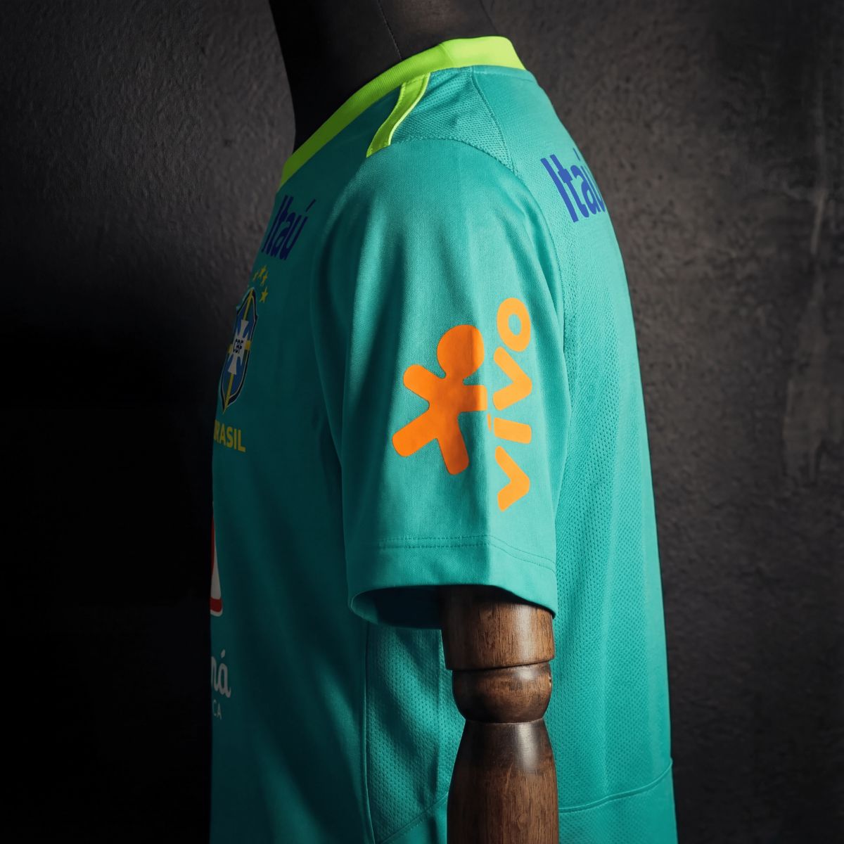 2024 Brazil Copa Edition Training Green jersey Fan Version