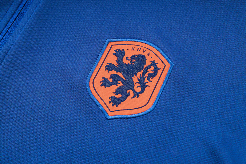2024/25 Netherlands blue Jacket Training Suit Set Football Team Shirt Sports Fashion