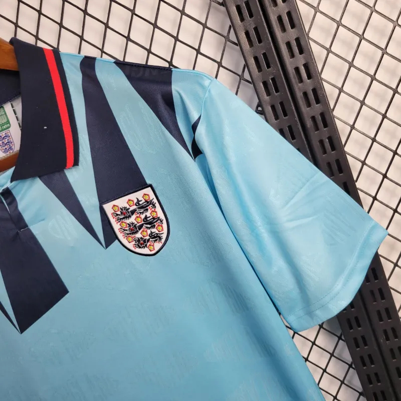 Retro England 1992 Third Away Game jersey Fan Version