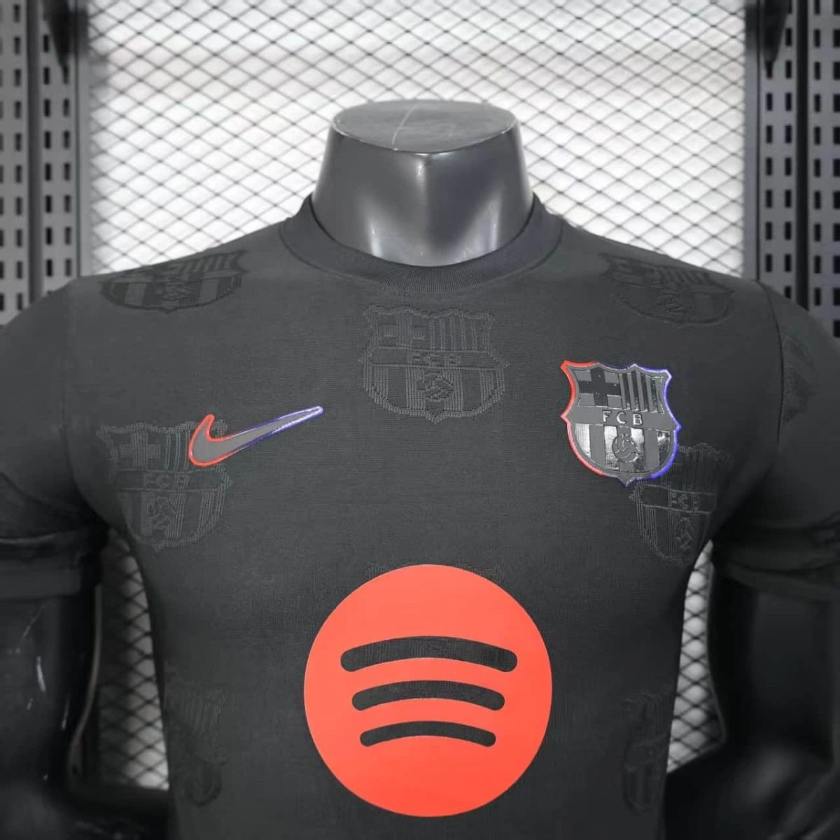 2025/26 Barcelona Black Special Edition jersey Player Version