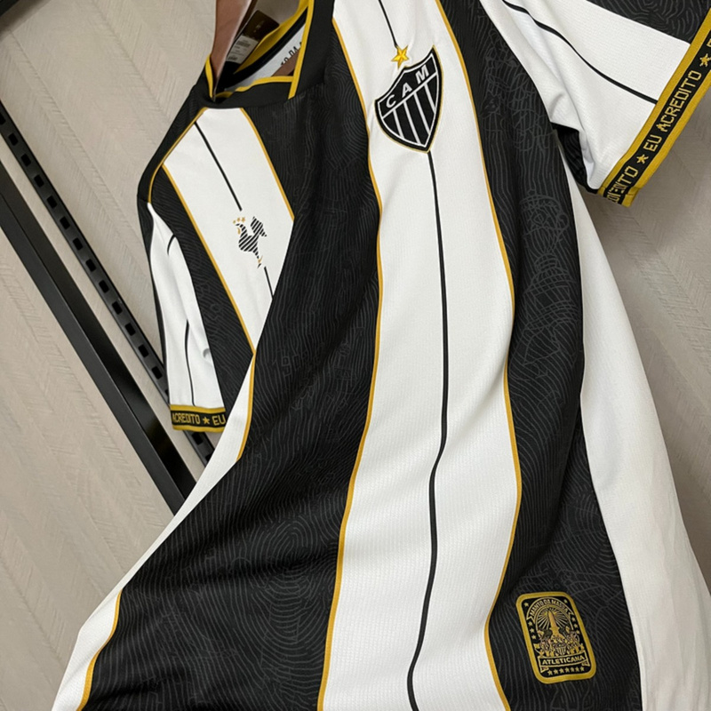 25/26 Atlético Mineiro Special Edition Black and White Jersey Red jersey Fan Version