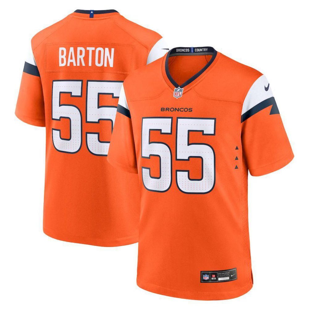 NFL Denver Broncos Jeysey BARTON #55