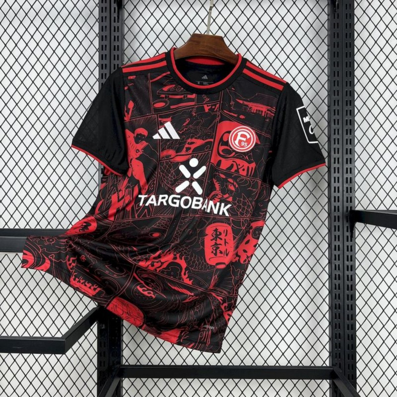 2024/25 Fortuna Düsseldorf Special Edition Red Jersey Fan Version