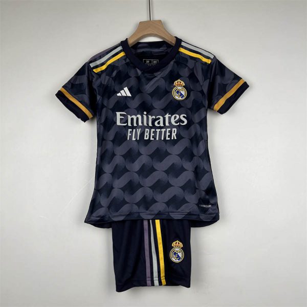 23/24 Kids Real Madrid Third Away jersey Kid Kits Size 16-28