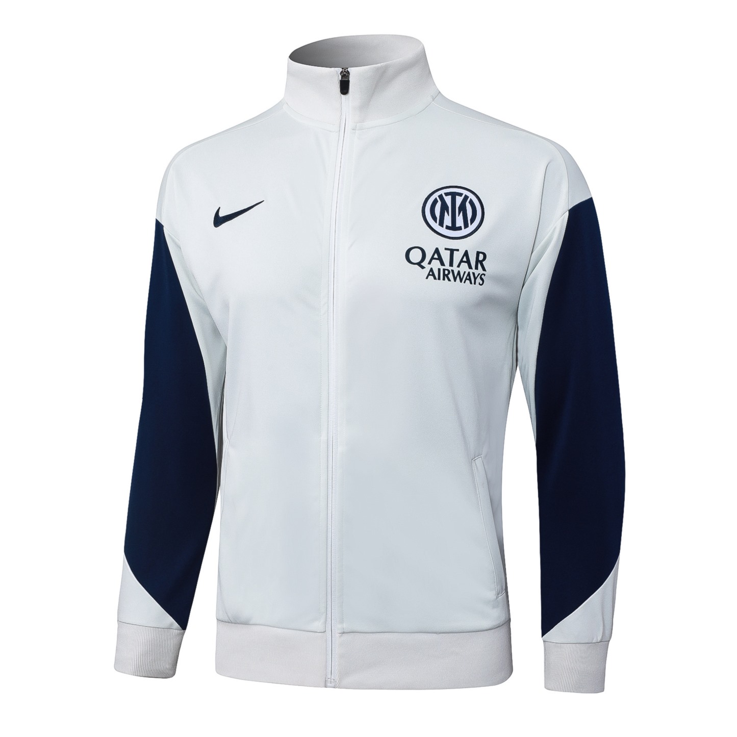 2025/26 Inter Milan beige Jacket Training Suit Set Football Team Shirt Sports Fashion