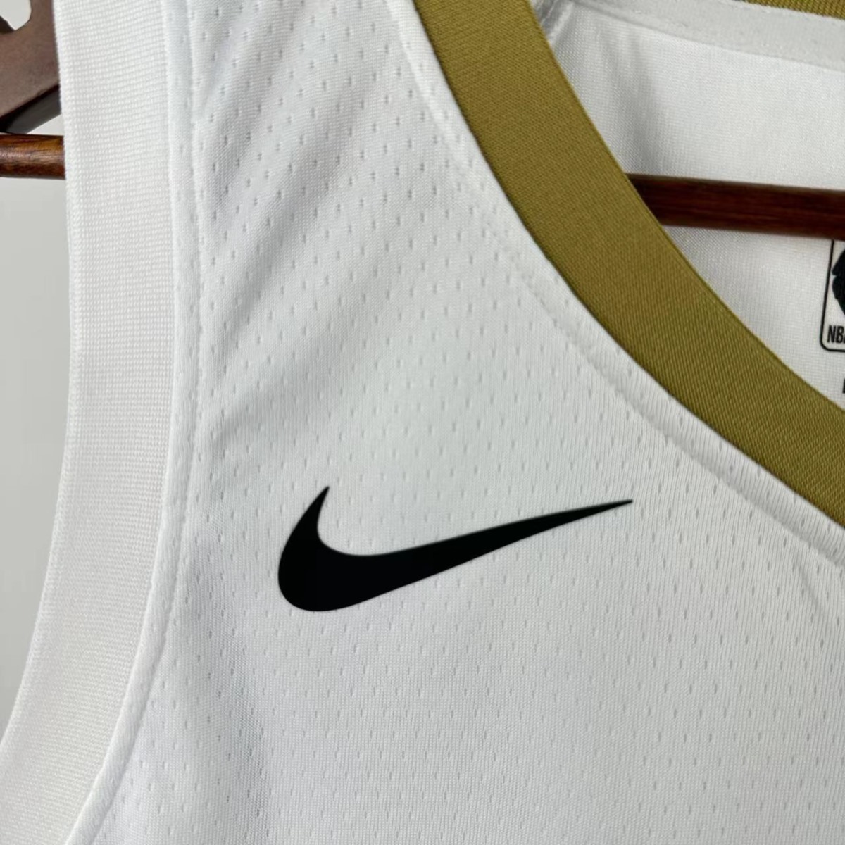 NBA New Orleans Pelicans 2023 V-Neck White jersey POOLE#3