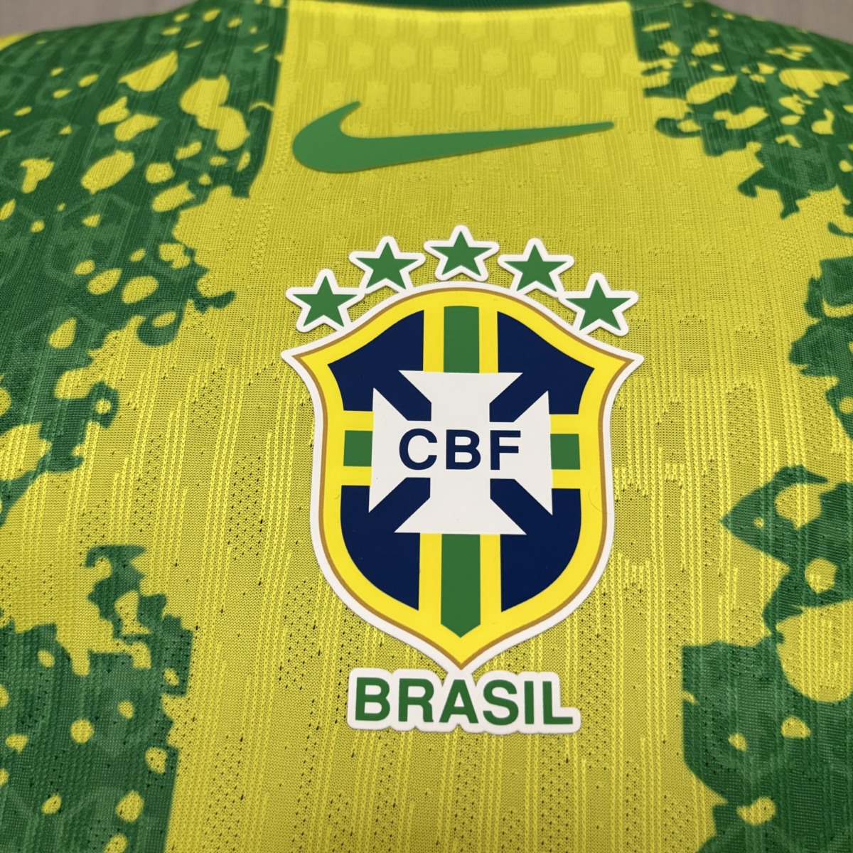 2026 Brazil Special Edition Yellow  & Green Jersey Player Version