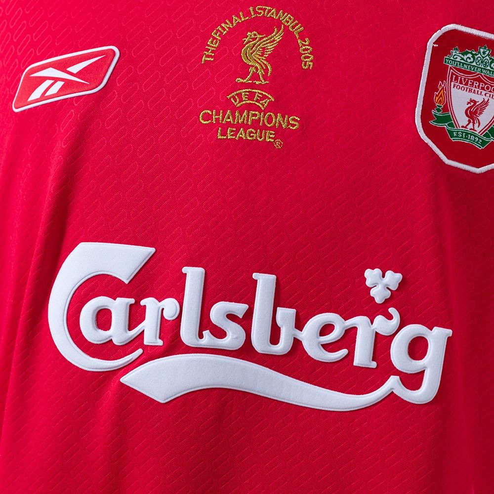Retro Liverpool 2005 Home jersey Fan Version