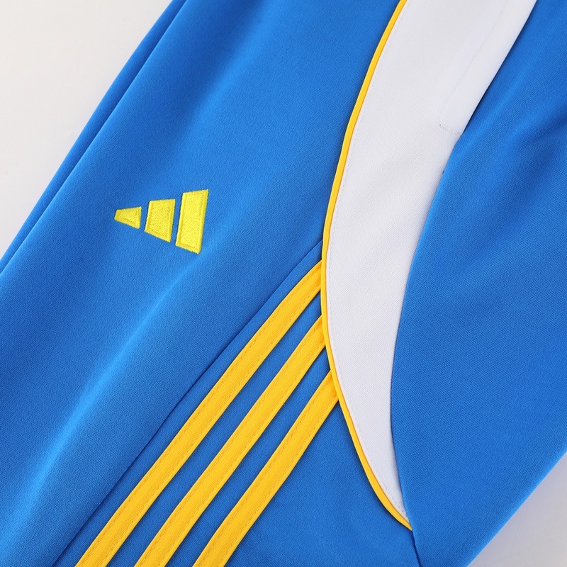 2024 Boca Blue Jacket Training Suit Set Football Team Shirt Sports Fashion
