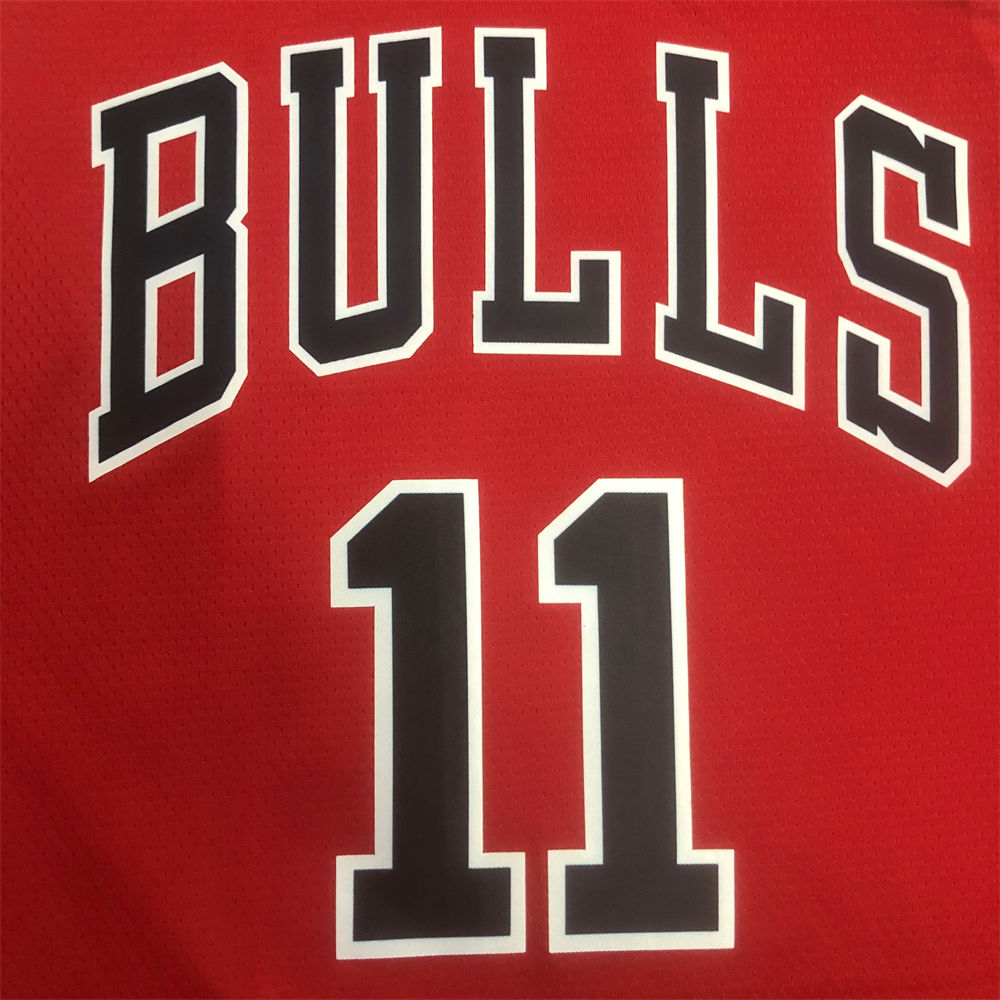 NBA Chicago Bulls DeROZAN#11 2022/23 Red Icon Edition Swingman Jersey S-XXL