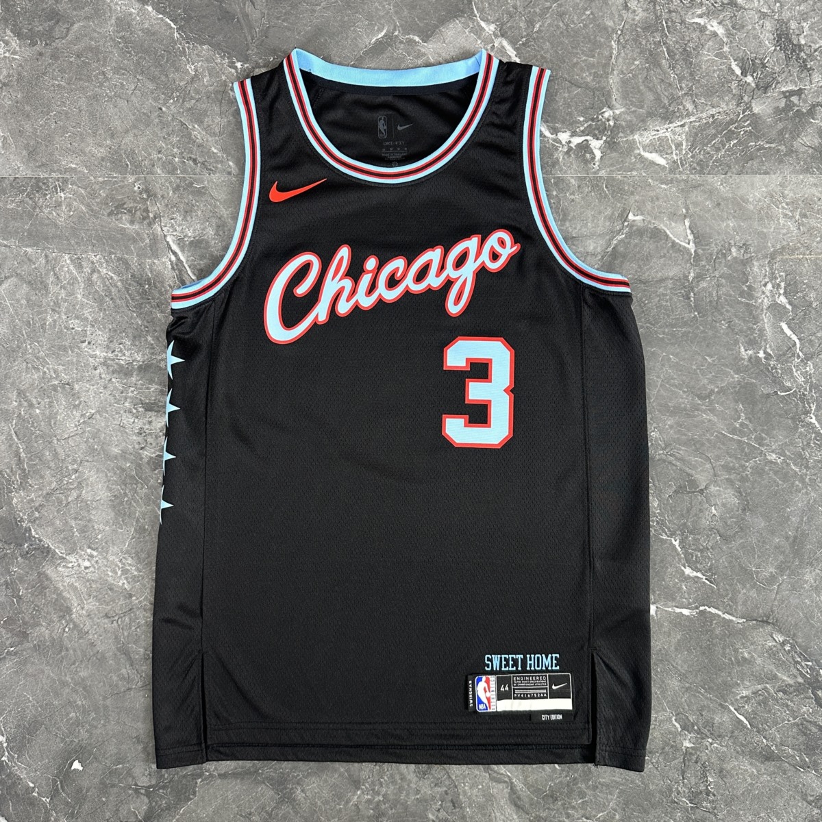 NBA Chicago Bulls 2026 City Edition Black Jersey GIDDEY#3