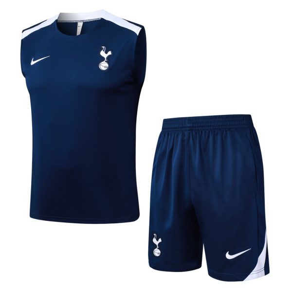 2026 Tottenham Royal blue Training Set Shirt and Shorts
