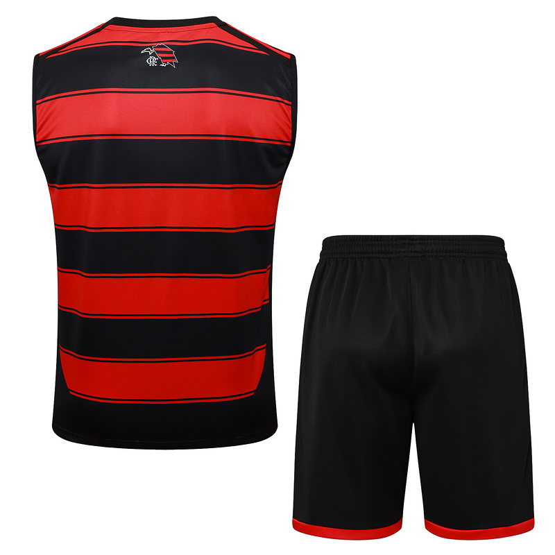 2025/26 Flamengo Red Training Set Shirt and Shorts