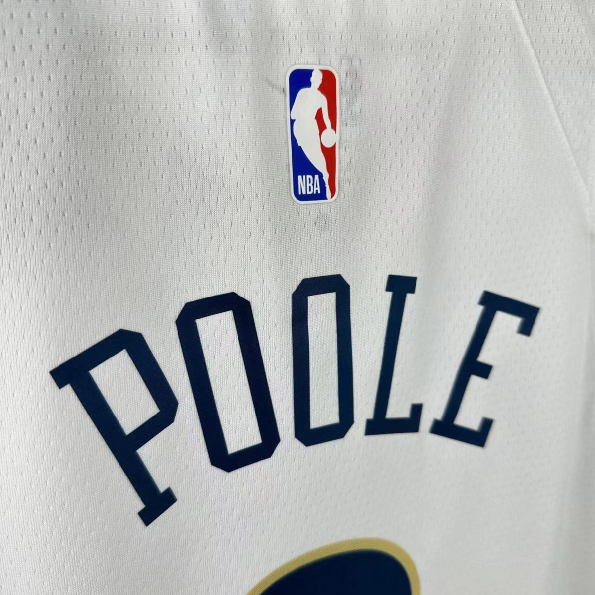 NBA New Orleans Pelicans 2023 V-Neck White jersey POOLE#3