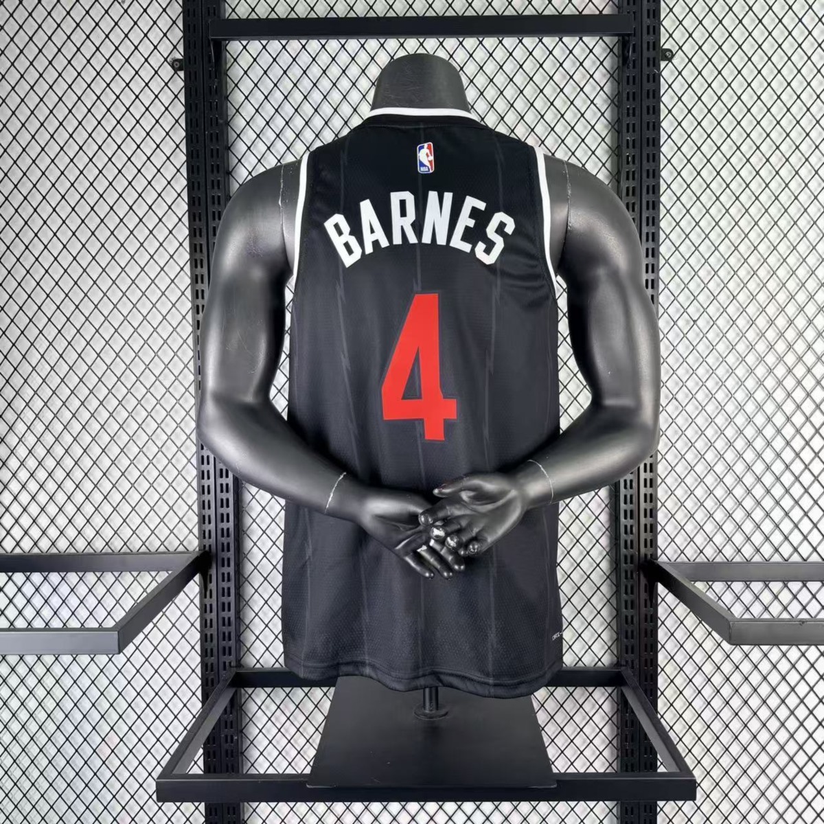 NBA Toronto Raptors 2026 City Edition Black Jersey BARNES#4