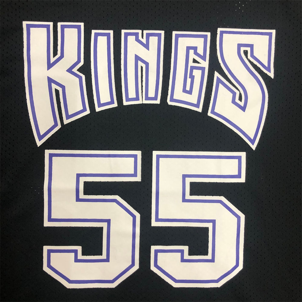 NBA Scaramento Kings Black Jersey WILLIAMS#55 S-XXL