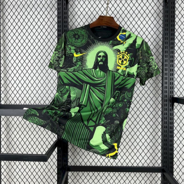 2024/25 Brazil Special Edition Green jersey Fan Version