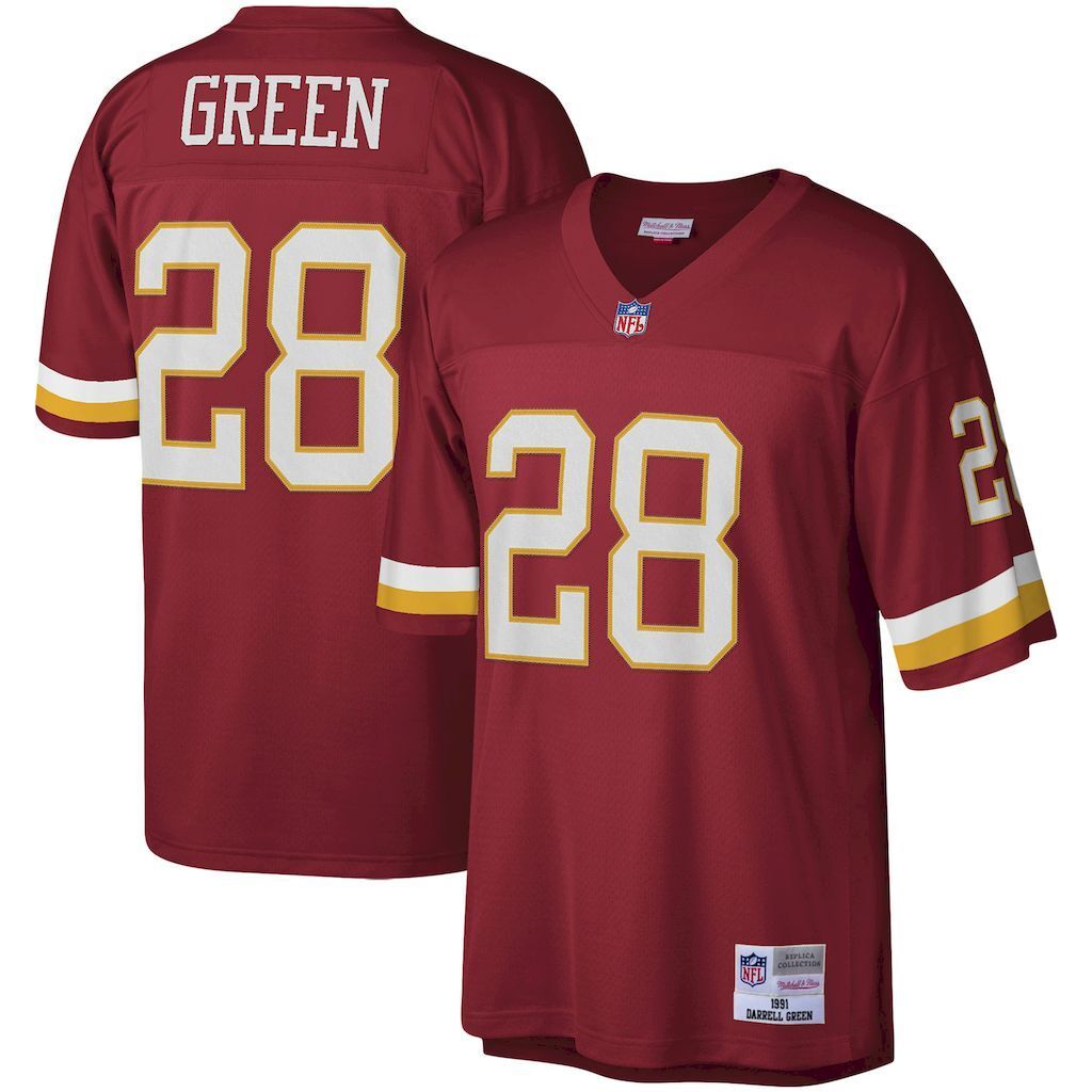 NFL Washington Commanders Jeysey GREEN #28
