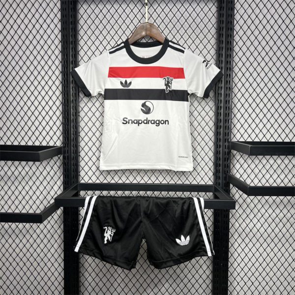 24/25 kids Manchester United Third Away jersey Kid Kits Size 16-28