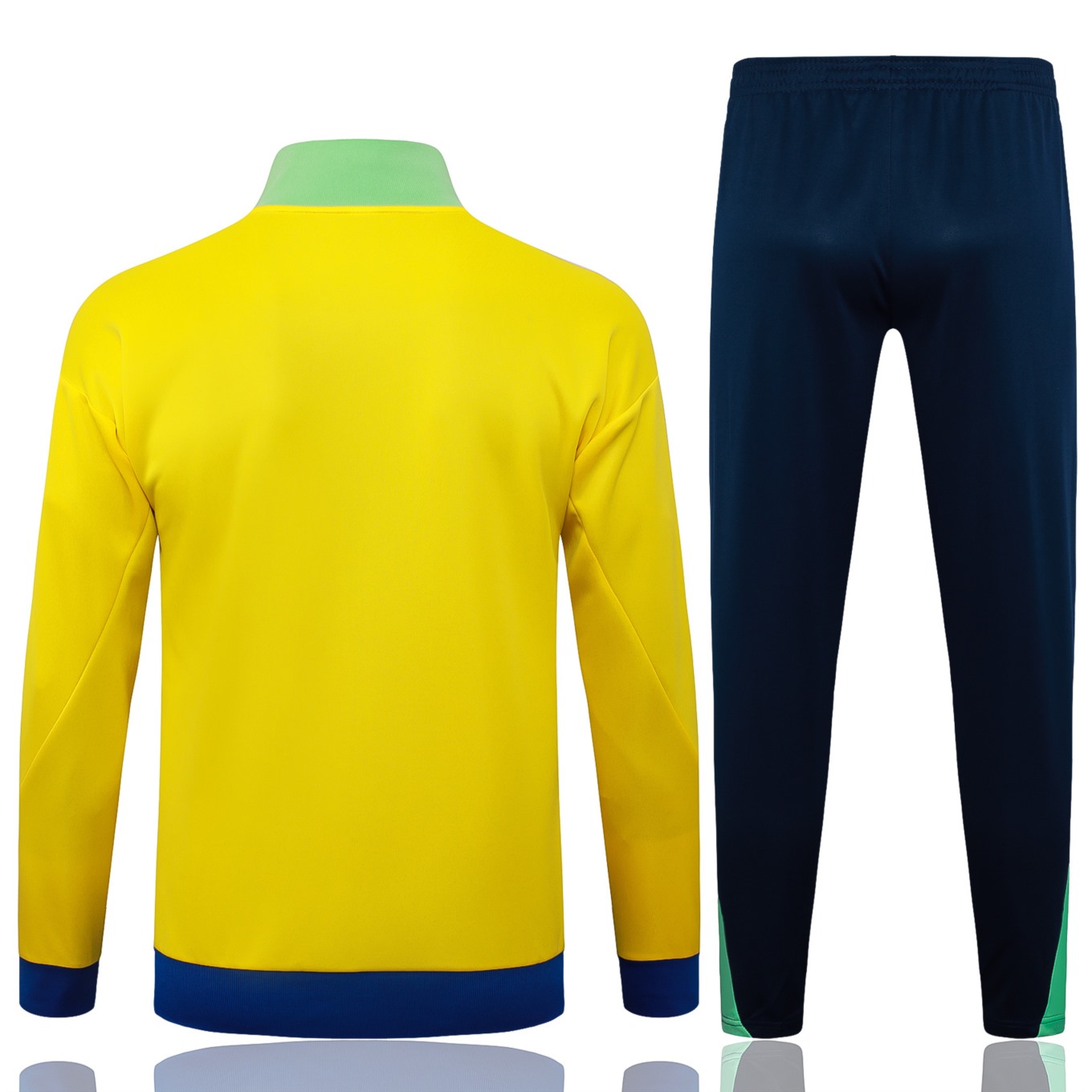 2026 Brazil Yellow Jacket Training Suit Set