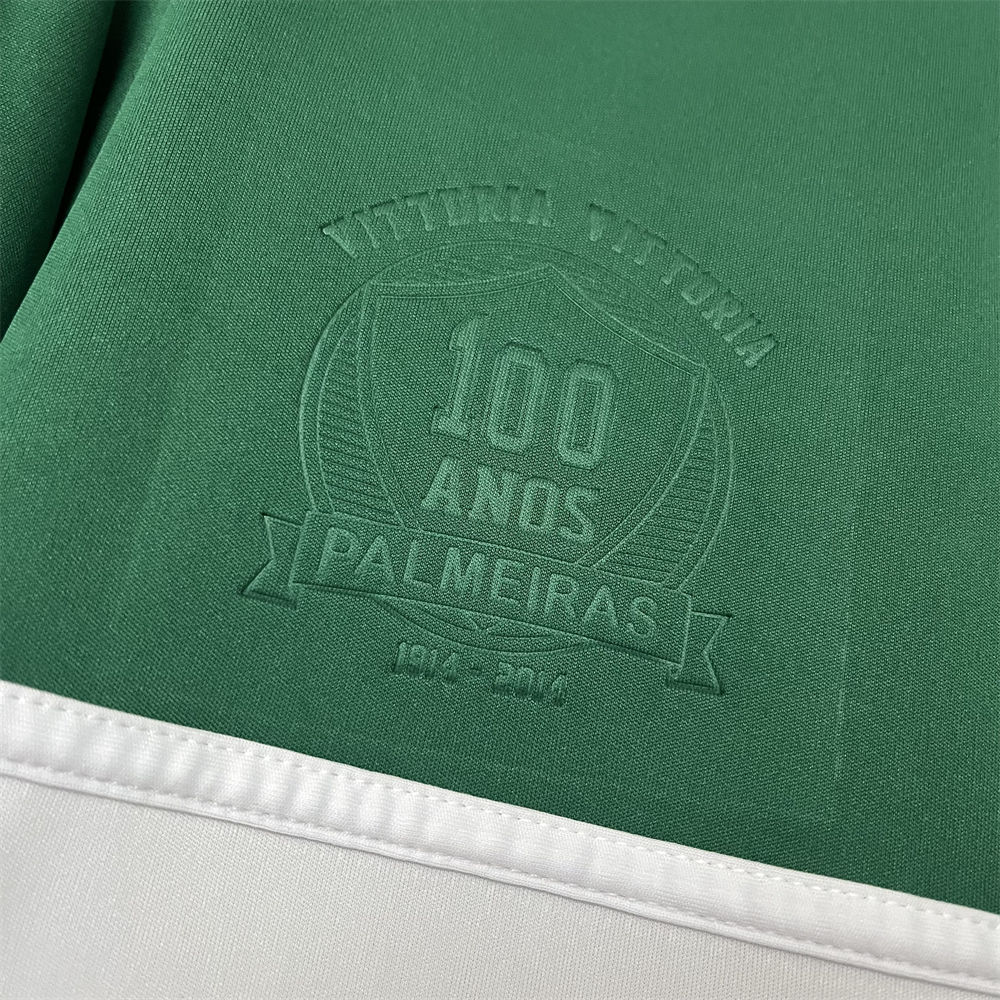 Retro 2014 Palmeiras Centennial Edition Green jersey Fan Version