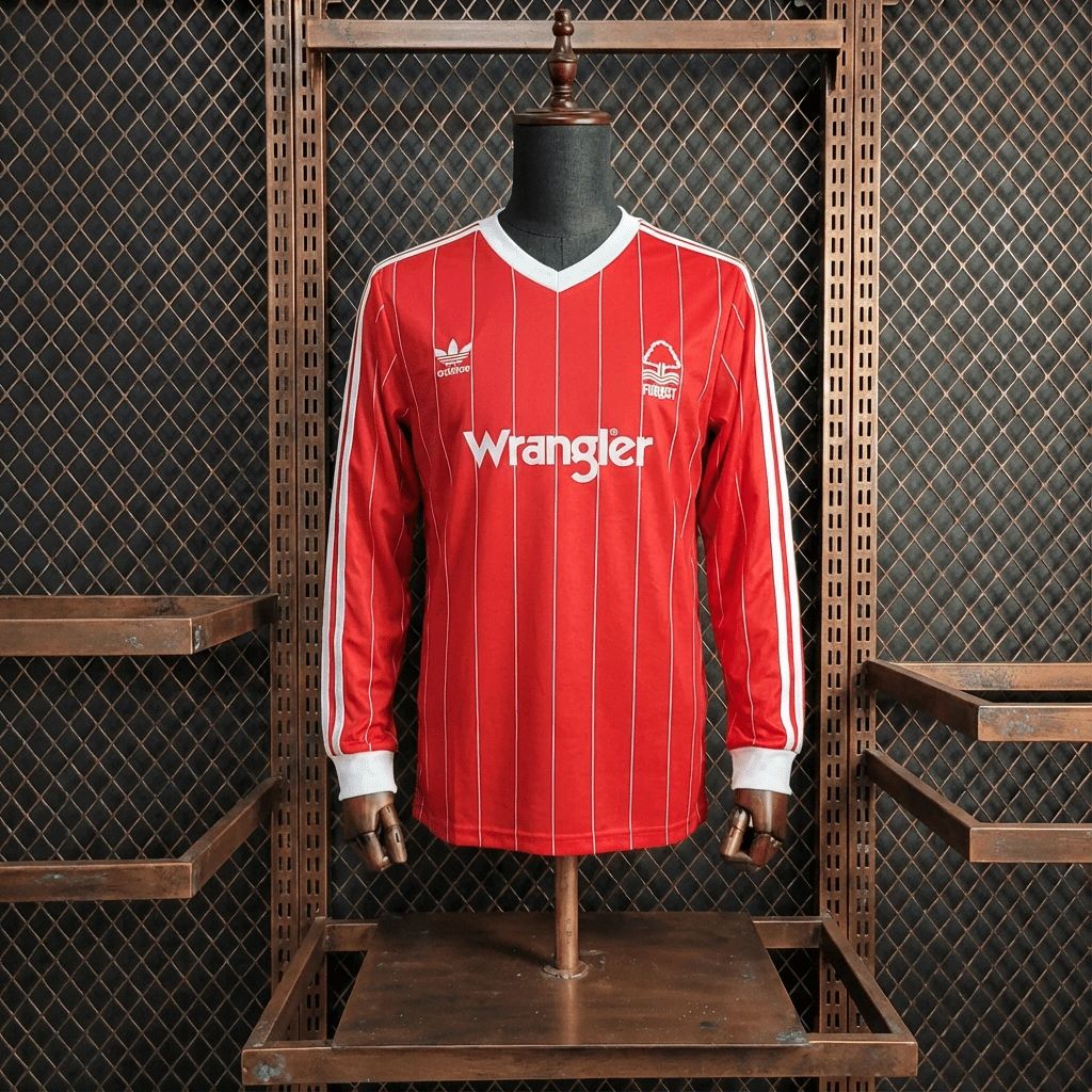 Retro Nottingham Forest 1982/84 Home jersey Fan Version