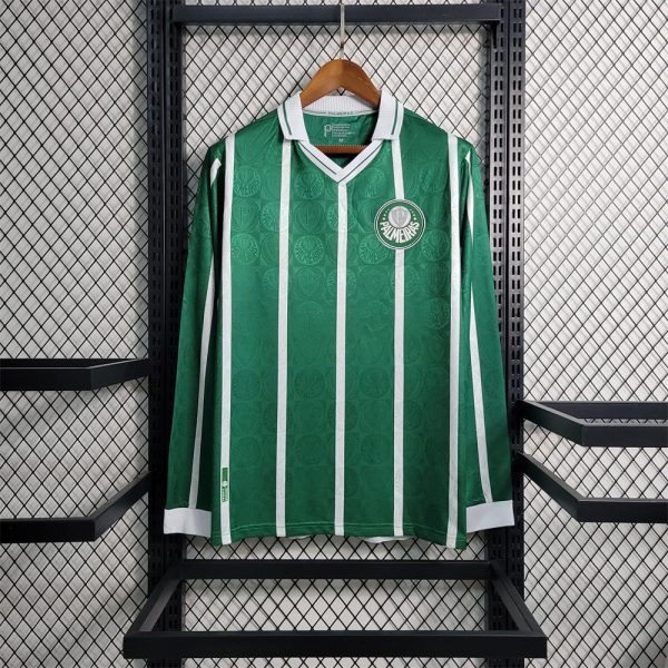 Retro 1993 Palmeiras Home jersey Long Sleeve Fan Version
