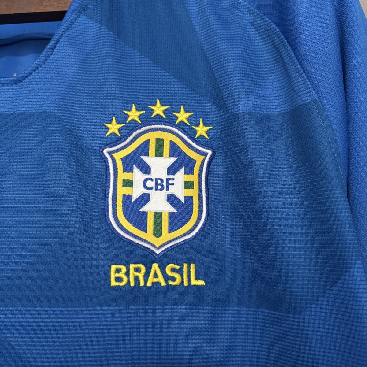 Retro Brazil 2018 away jersey Fan Version