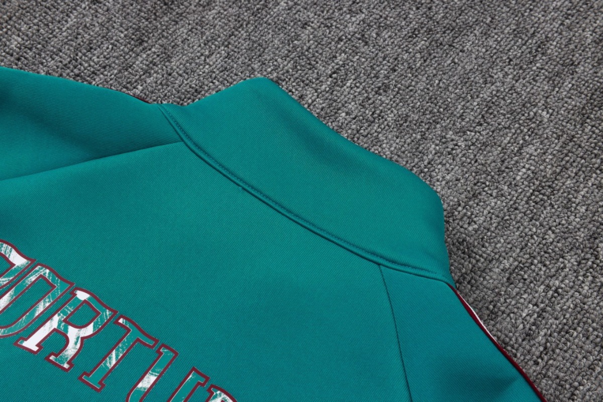 2026 Portugal Green Jacket Training Suit Set