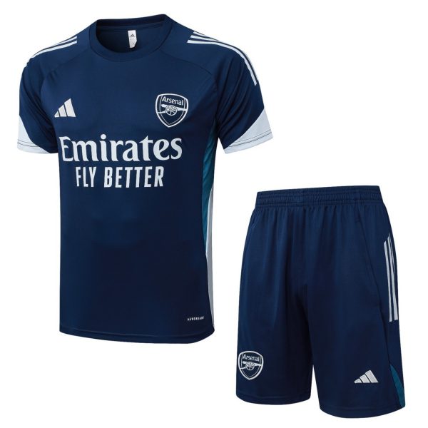 2026 Arsenal Royal blue Training Set Shirt and Shorts
