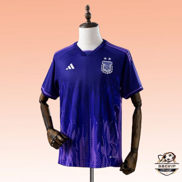 Retro Argentina 2022 Away jersey Fan Version