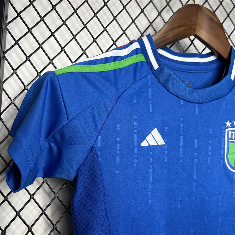 2024/25 Italy Euro Home jersey Kid Kits Size 16-28
