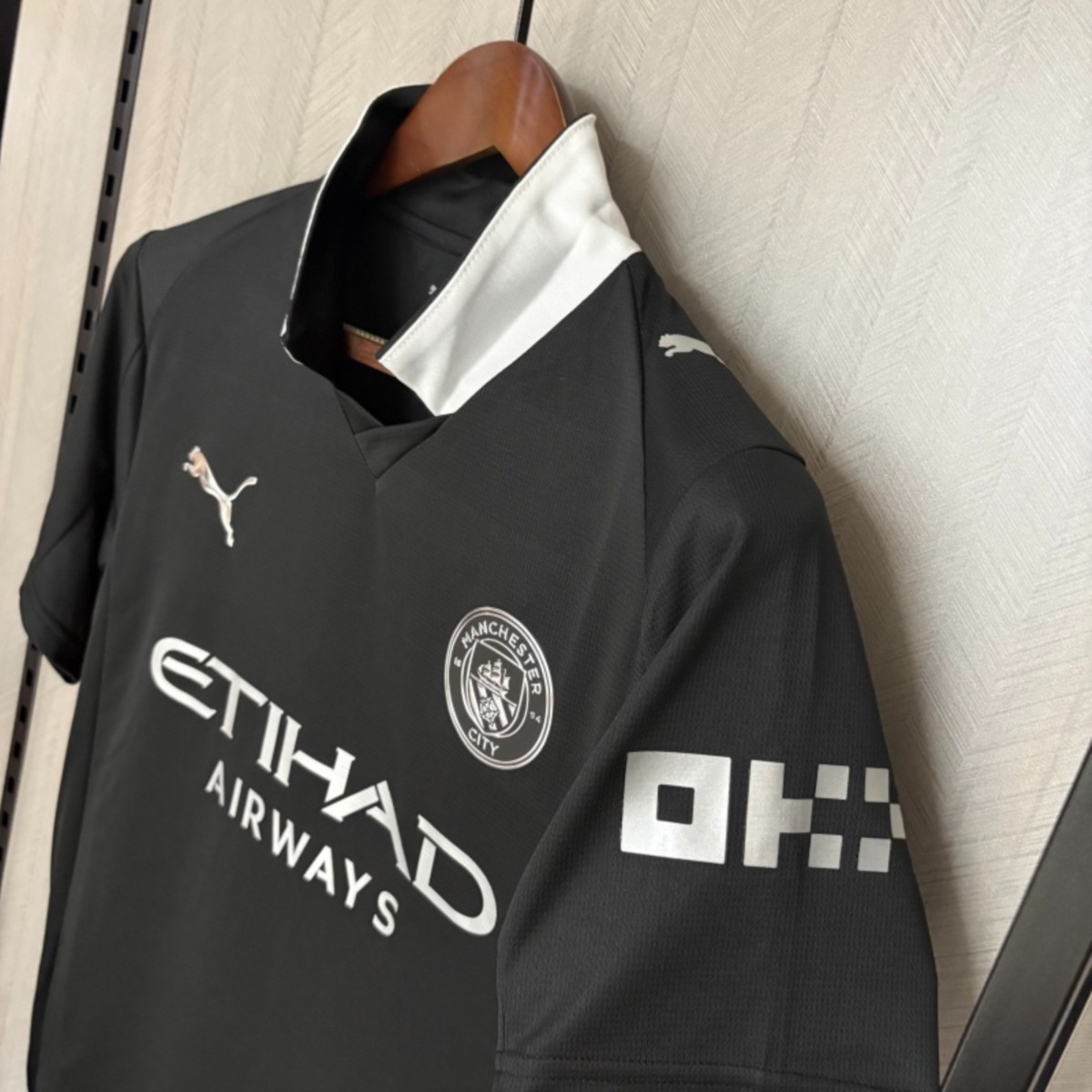 2025/26 Manchester City Away Jersey Fan Version