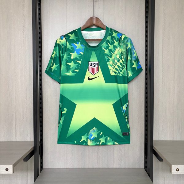 USA 2026 World Cup Goalkeeper Green Jersey Fan Version