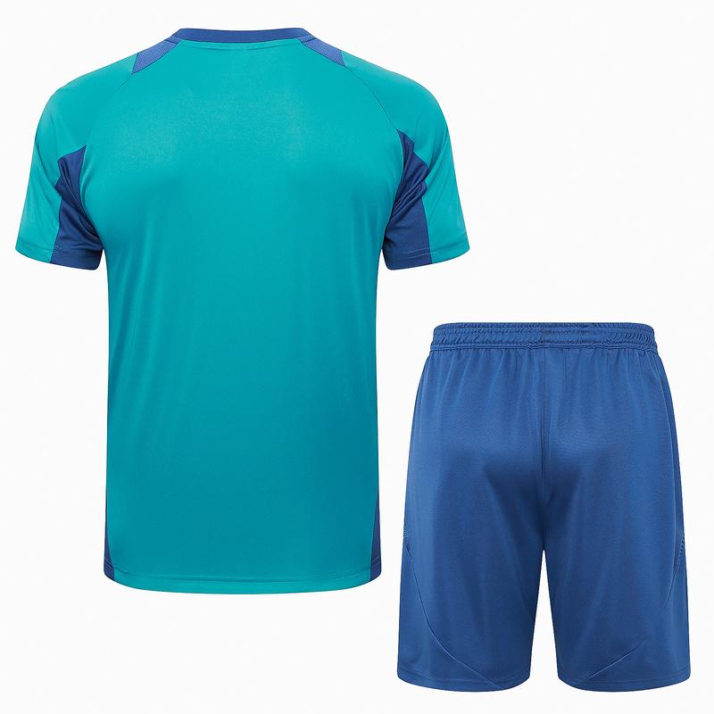 24/25 Ajax Blue Training Set Shirt and Shorts