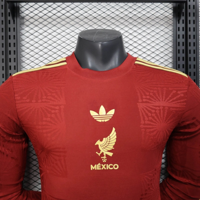25/26 Mexico Special Edition Long Sleeve Jersey Player Version