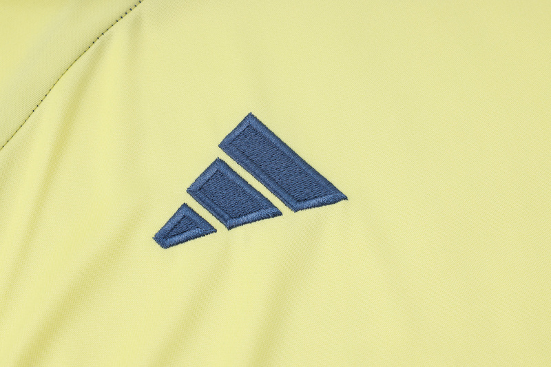 24/25 Ajax Light yellow Training Set Shirt and Shorts