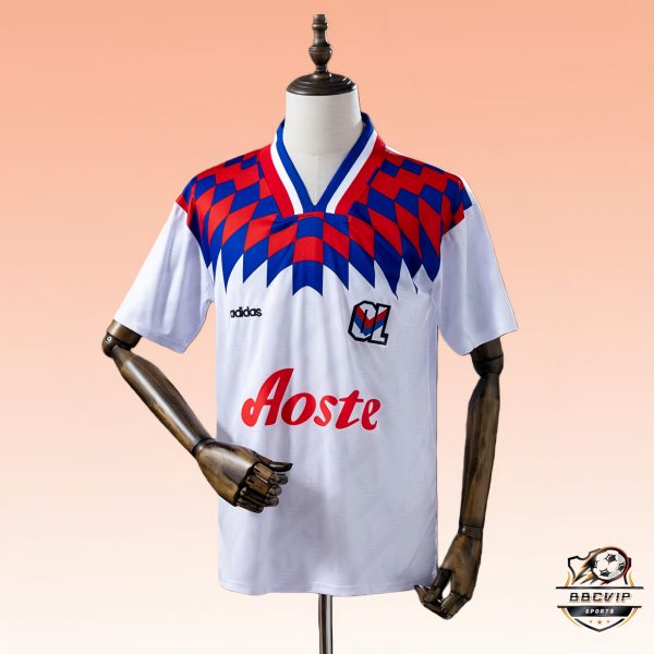 Retro Lyon 1995/96 Home jersey Fan Version